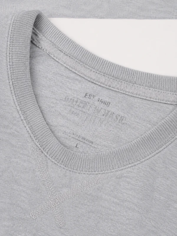 BADNEWS BASIC CREWNECK SWEATSHIRT GREY