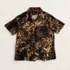 H&M LEOPARD PRINT CAMP COLLAR SHIRT