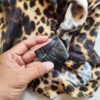 H&M LEOPARD PRINT CAMP COLLAR SHIRT