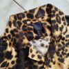 H&M LEOPARD PRINT CAMP COLLAR SHIRT