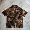 H&M LEOPARD PRINT CAMP COLLAR SHIRT